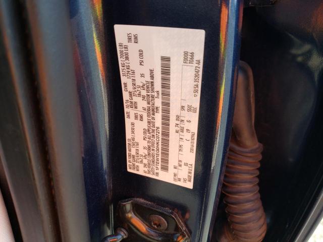 1FTEW1EG0HKC07276 Ford F150 Supercrew