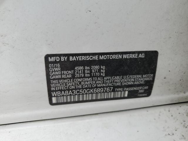 WBA8A3C50GK689767 BMW 320 XI