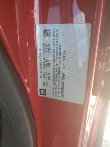 1G4PP5SK1G4138828 Buick Verano