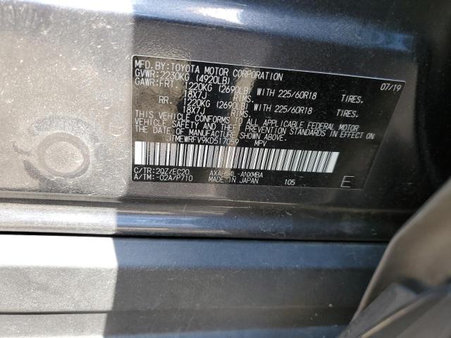 JTMEWRFV9KD517059 Toyota RAV4 XSE