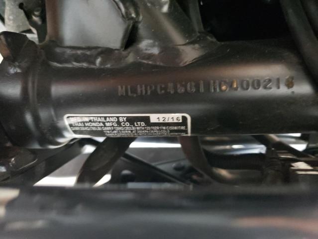 2017 HONDA CB500 F MLHPC4561H5400218