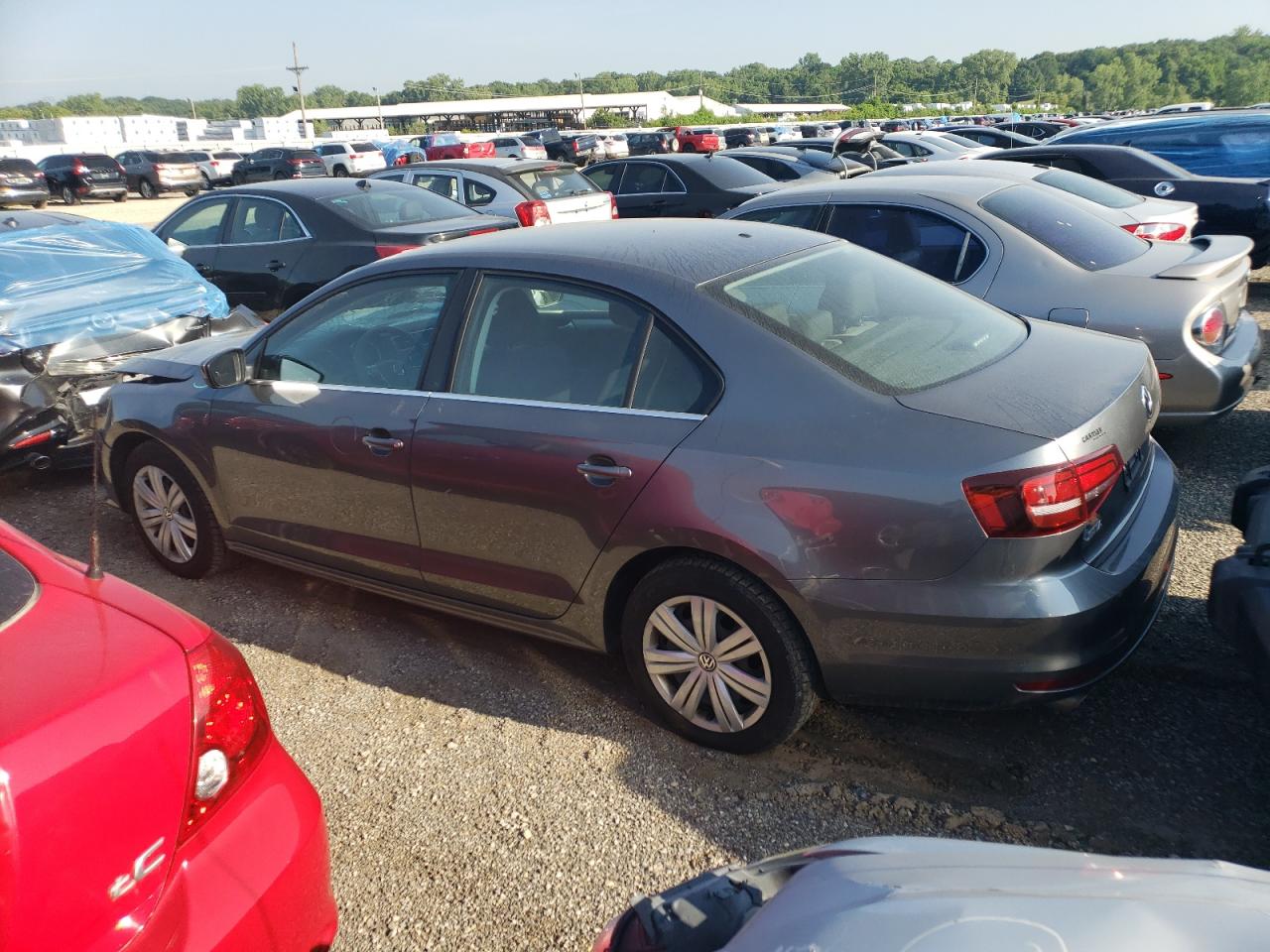 Lot #2679945598 2017 VOLKSWAGEN JETTA S