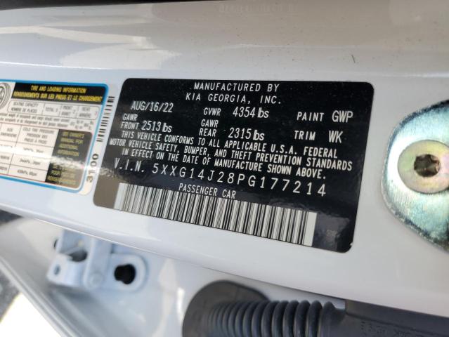 5XXG14J28PG177214 KIA K5 LXS