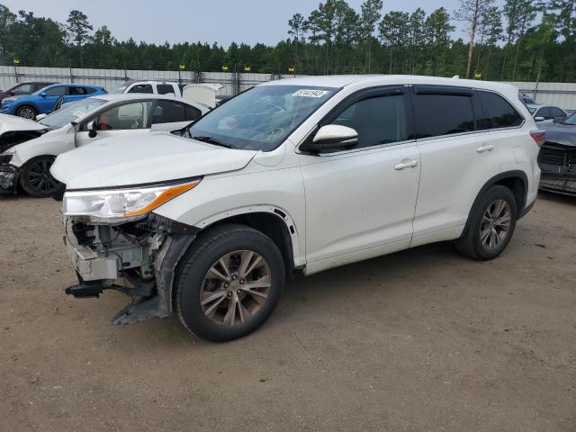 VIN 5TDZKRFH7ES036761 2014 Toyota Highlander, LE no.1