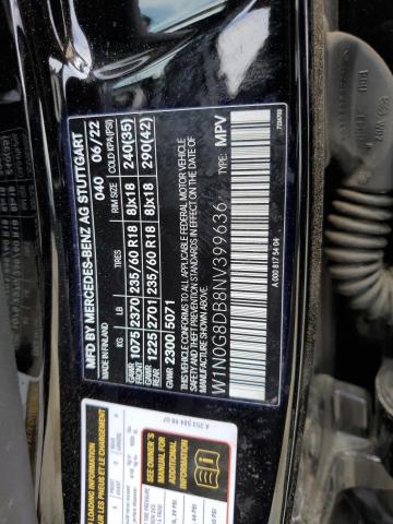 W1N0G8DB8NV399636 Mercedes-Benz GLC 300