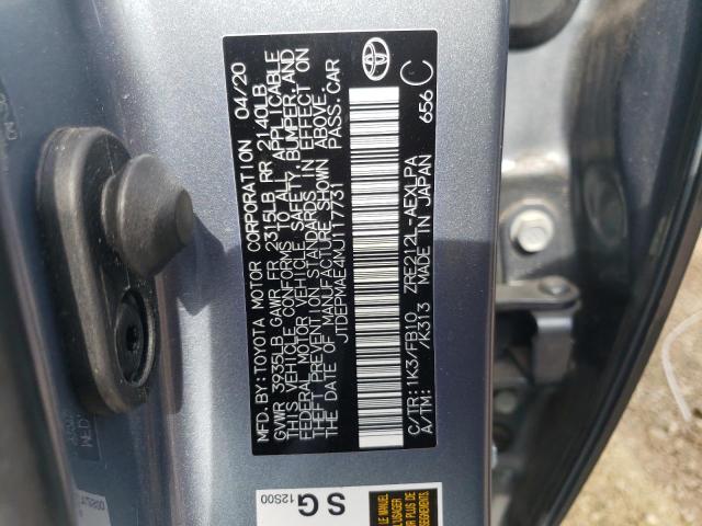 2021 TOYOTA COROLLA LE - JTDEPMAE4MJ117731
