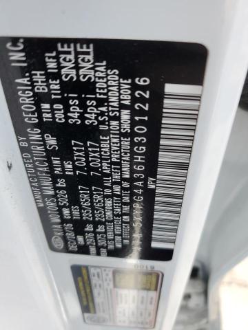 5XYPG4A36HG301226 KIA SORENTO LX