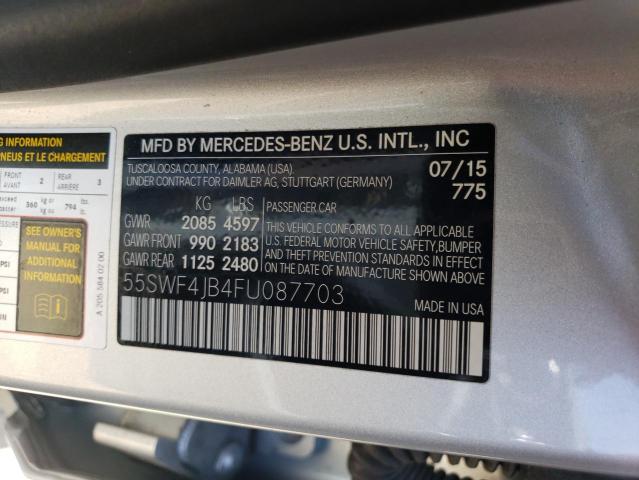 55SWF4JB4FU087703 Mercedes-Benz C 300