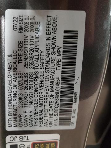 2022 ACURA RDX A-SPEC - 5J8TC2H8XNL014554
