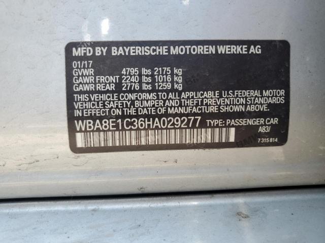 2017 BMW 330E - WBA8E1C36HA029277