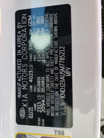 KNDJ23AU5M7785212 KIA SOUL LX