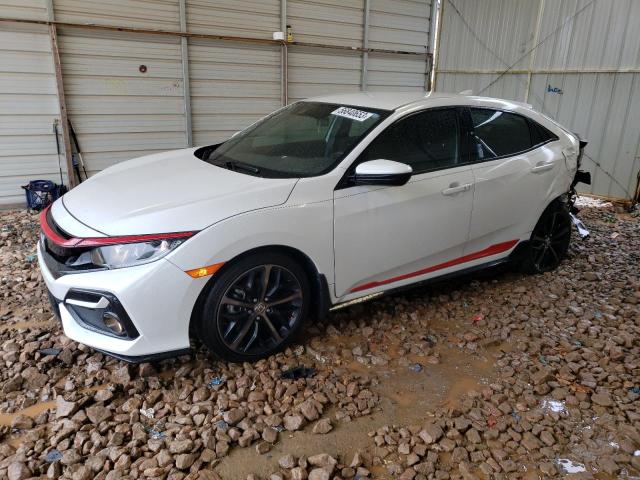 Vin: shhfk7h48mu204703, lot: 56840653, honda civic sport 20211