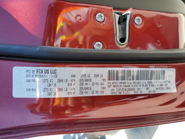 1C4PJMCX8JD609021 Jeep Cherokee Latitude