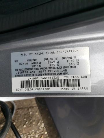 JM1BM1U74G1336328 Mazda 3 SPORT
