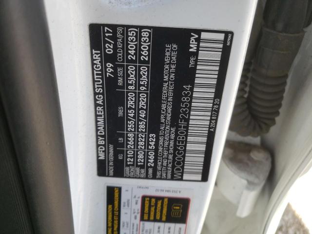 WDC0G6EB0HF235834 Mercedes-Benz Glc 43 4matic Amg