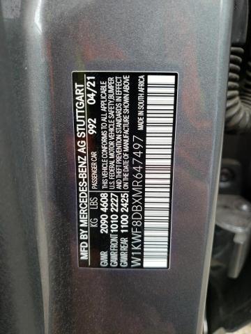 W1KWF8DBXMR647497 Mercedes-Benz C 300