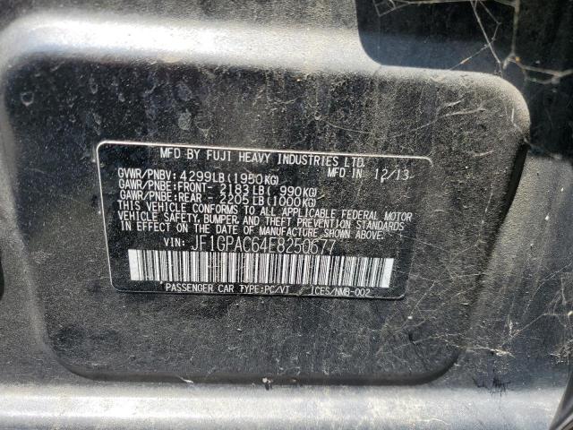 JF1GPAC64E8250677 Subaru Impreza Premium