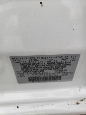 3N1CN8DV4ML924262 Nissan VERSA S
