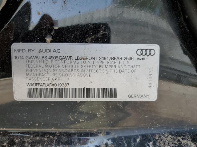 VIN WAUFFAFLXFN019387 2015 Audi A4, Premium Plus no.12