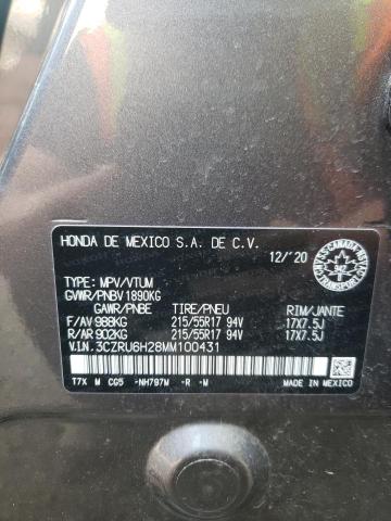 2021 HONDA HR-V SPORT - 3CZRU6H28MM100431