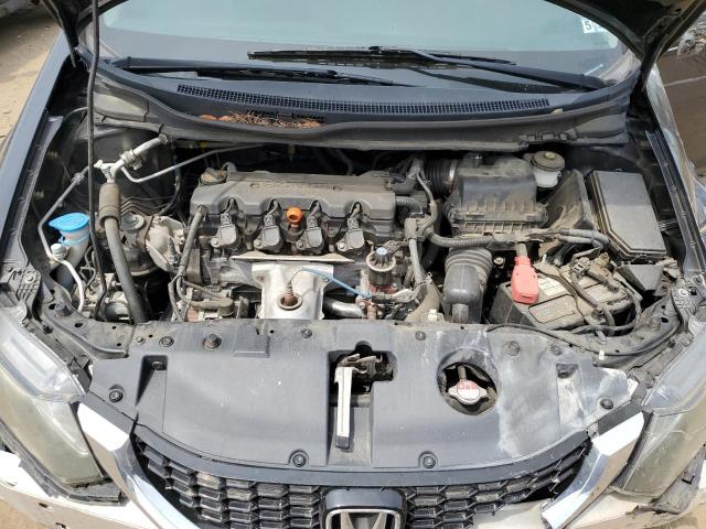  HONDA CIVIC 2014 Чорний