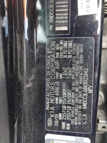 KNDCC3LG6K5021942 KIA NIRO EX