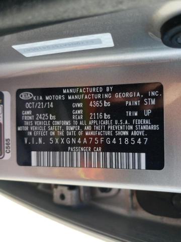 5XXGN4A75FG418547 KIA OPTIMA EX