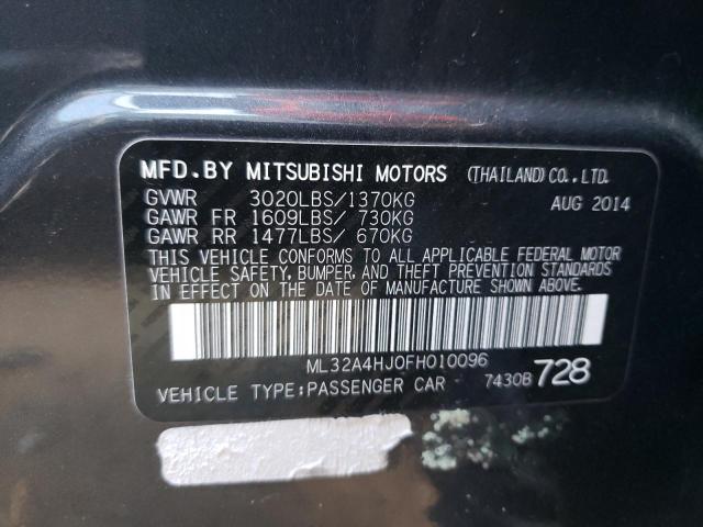 ML32A4HJ0FH010096 Mitsubishi MIRAGE ES