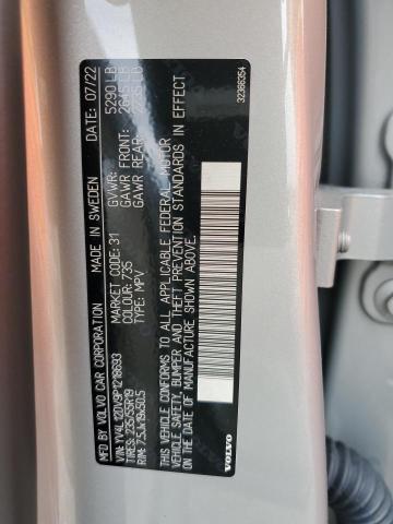2023 VOLVO XC60 ULTIM YV4L12DV9P1218693