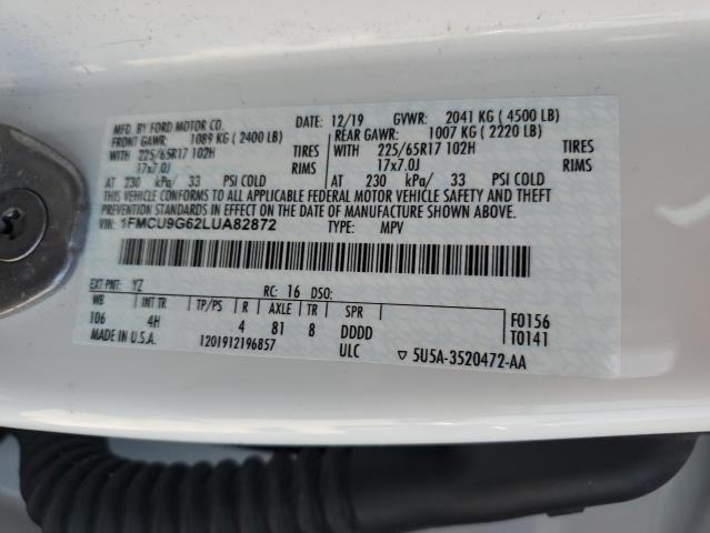 1FMCU9G62LUA82872 2020 FORD ESCAPE, photo no. 14