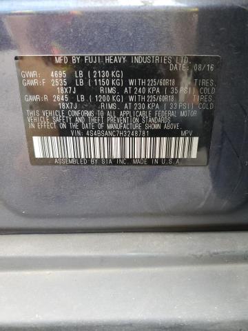4S4BSANC7H3248781 Subaru Outback 2.5i Limited