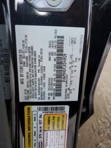 3FA6P0HD7LR244929 2020 FORD FUSION - Image 12