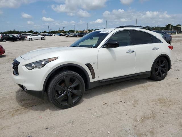 infiniti qx70 white