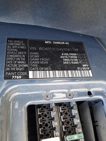 WD4PF0CD4KP081788 Mercedes-Benz Sprinter 2500/3500
