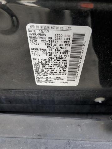JN8AT2MV9JW305383 Nissan ROGUE S