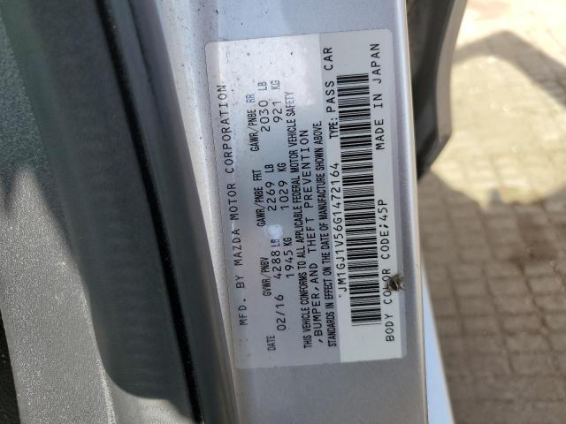 JM1GJ1V56G1472164 Mazda 6 TOURING
