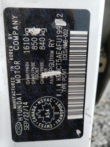 2015 HYUNDAI ACCENT GS - KMHCT5AE4FU199112