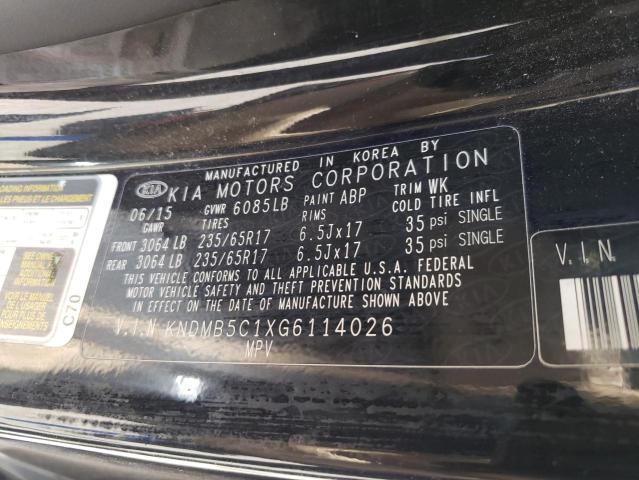 KNDMB5C1XG6114026 KIA SEDONA LX