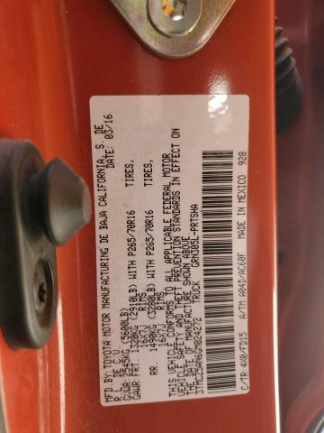 2016 TOYOTA TACOMA DOU - 3TMCZ5AN6GM024272