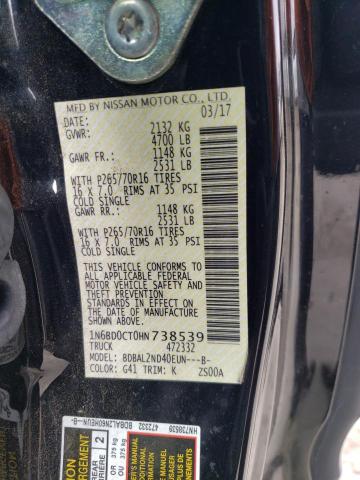 1N6BD0CT0HN738539 Nissan FRONTIER S