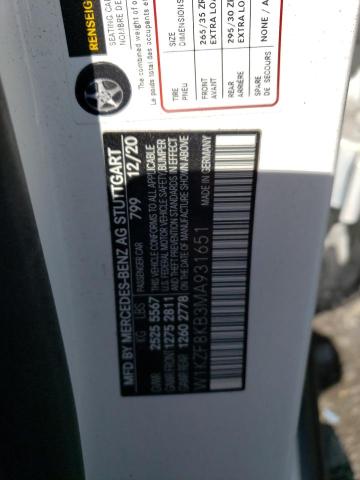 2021 MERCEDES-BENZ E 63 AMG-S - W1KZF8KB3MA931651