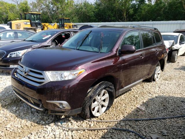 VIN 5TDBK3EH1DS260543 2013 Toyota Highlander, Base no.1