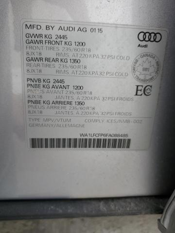 WA1LFCFP6FA088485 2015 AUDI Q5, photo no. 14