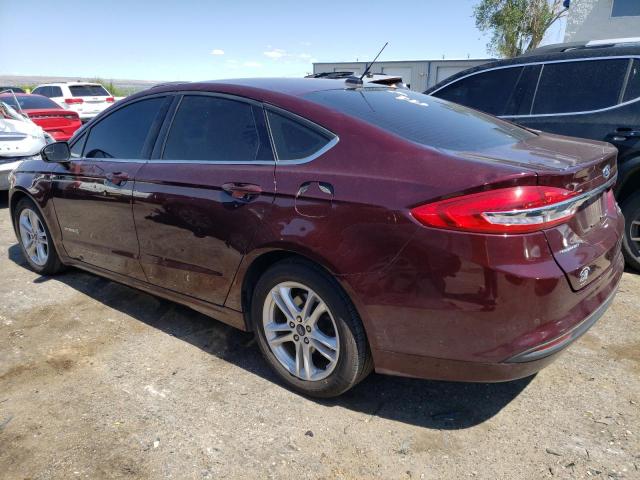 3FA6P0LUXJR166523 2018 FORD FUSION, photo no. 2