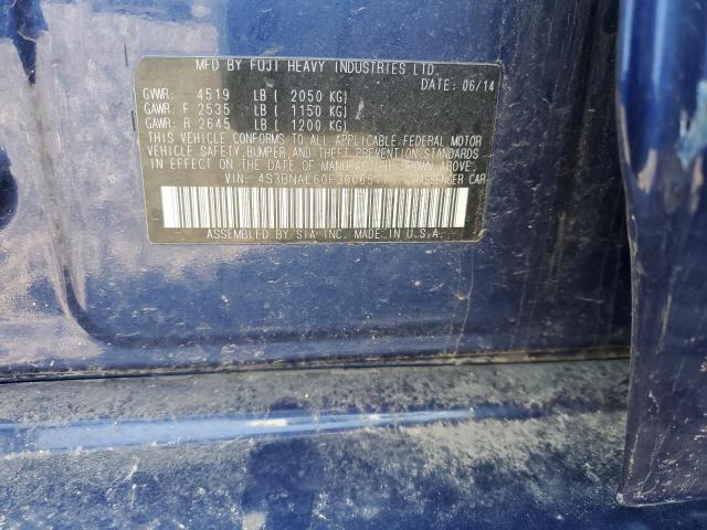 4S3BNAL60F3006517 Subaru Legacy 2.5i Limited