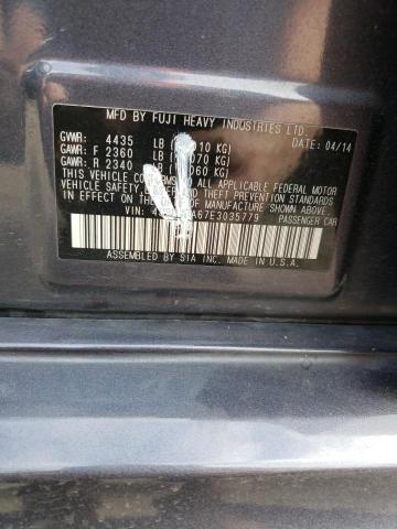 4S3BMBA67E3035779 Subaru Legacy 2.5i