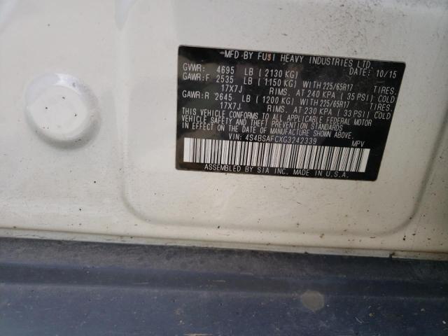 4S4BSAFCXG3242339 Subaru Outback 2.5i Premium