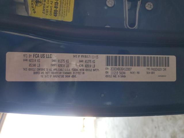 2016 DODGE CHARGER SE - 2C3CDXBG3GH122897