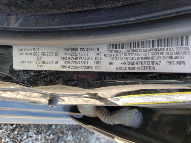 2017 FIAT 500L TREKK - ZFBCFADH2HZ038647