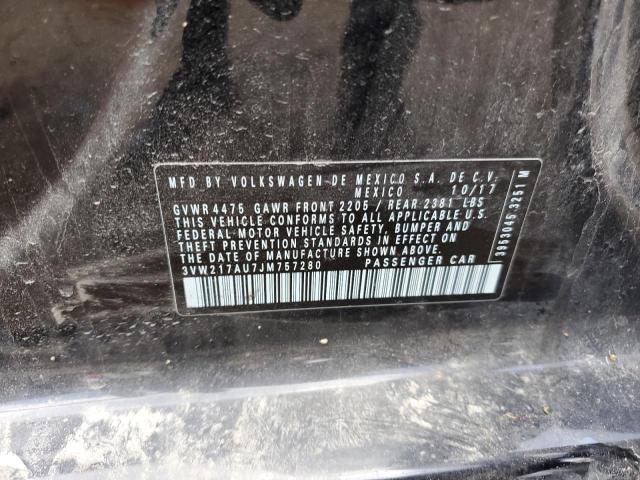 2018 VOLKSWAGEN GOLF SPORT - 3VW217AU7JM757280